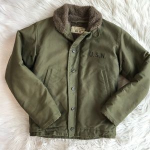 polo ralph lauren embroidered deck jacket